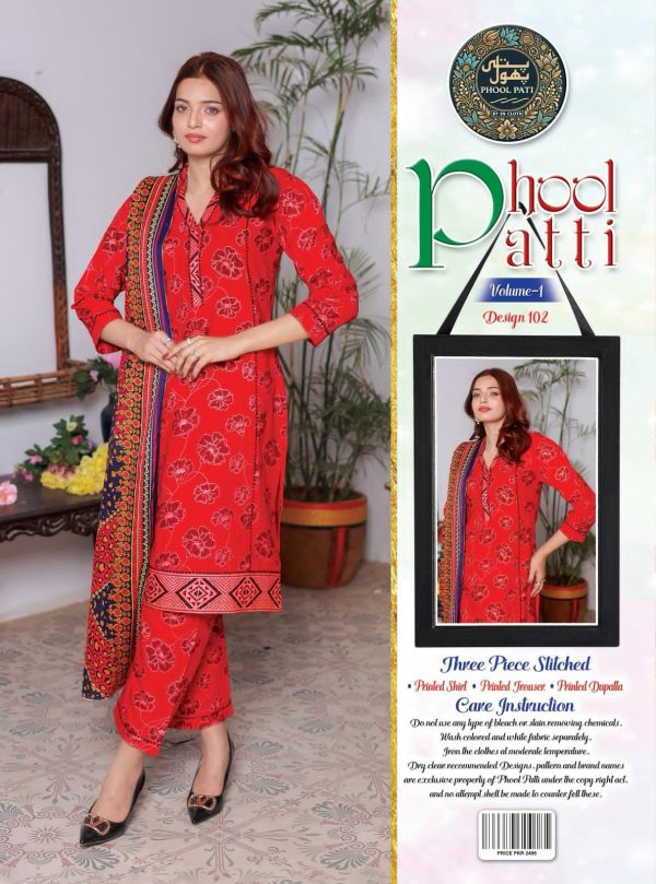 Pack of 10 suits phoolpati at zamaanaonline